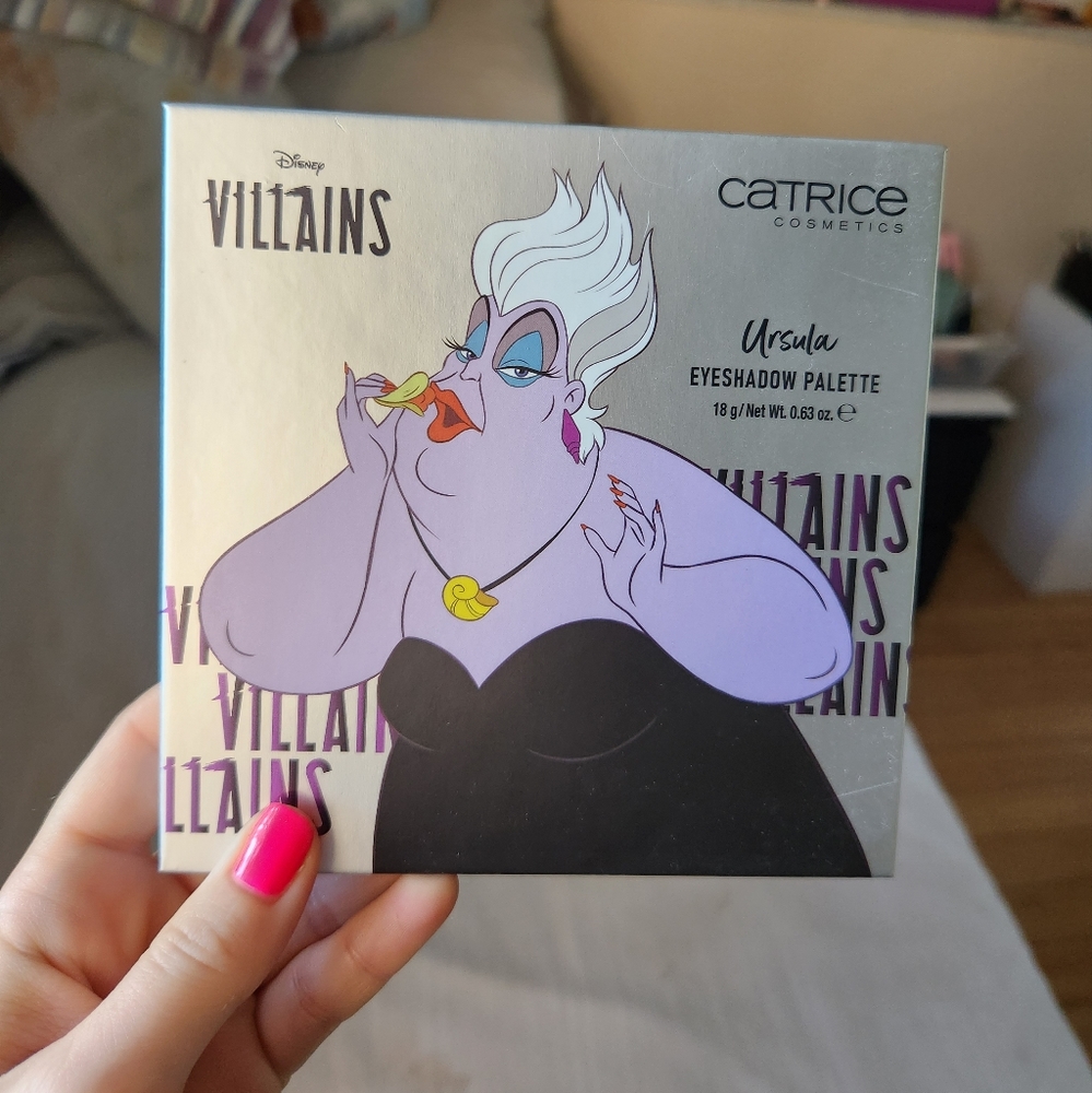 Catrice Cosmetics disney villains Ursula eyeshadow palette